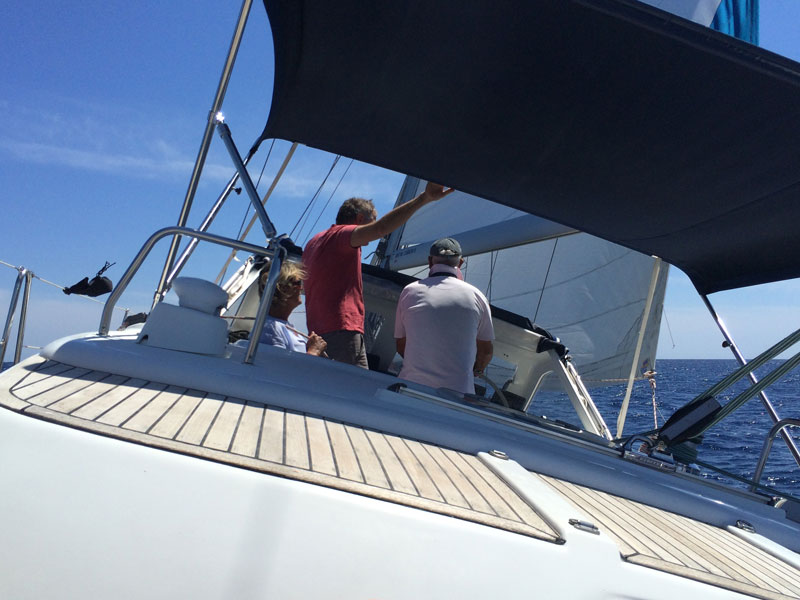 Skippertraining für segelnde Paare